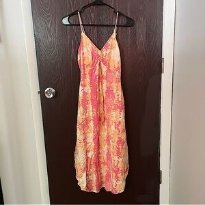Sincerely Jules XS sundress pink and orange